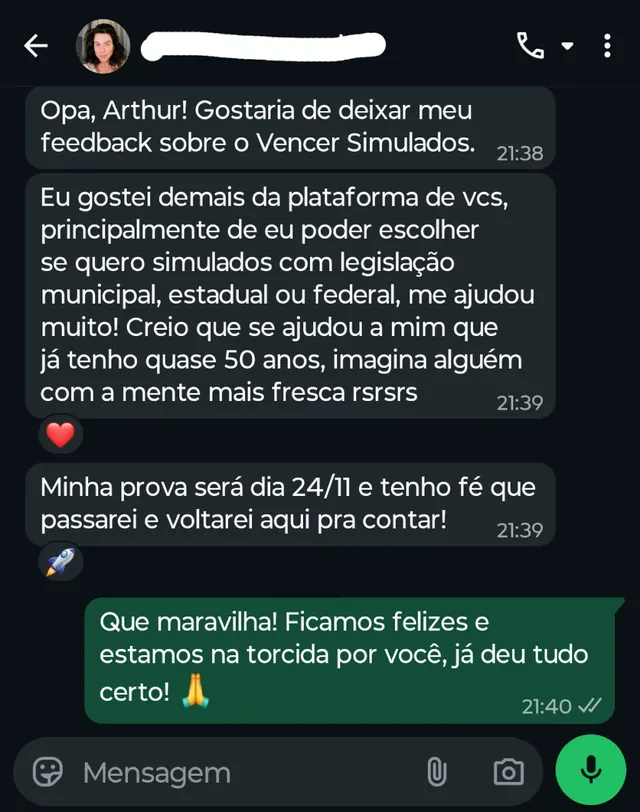 Depoimento de cliente 3